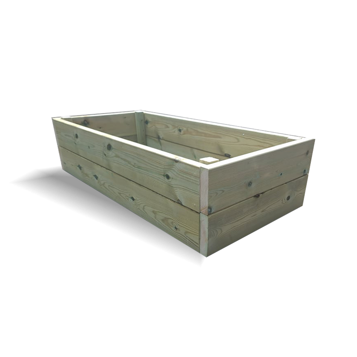 Double Raised Bed 100 x 200cm