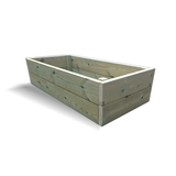 Double Raised Bed 100 x 200cm