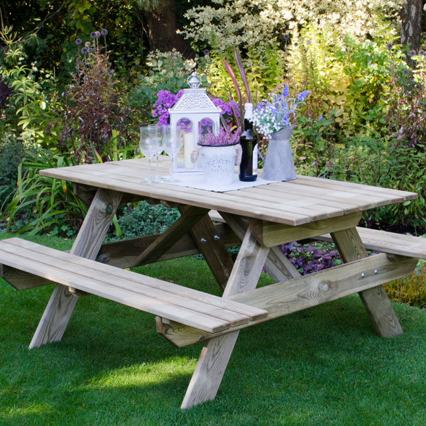 Rectangular Picnic Table