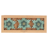 Sage Green Paper Snowflakes, Box/3