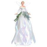 Resin/Organza Snowdrop Fairy Tree Topper, Large