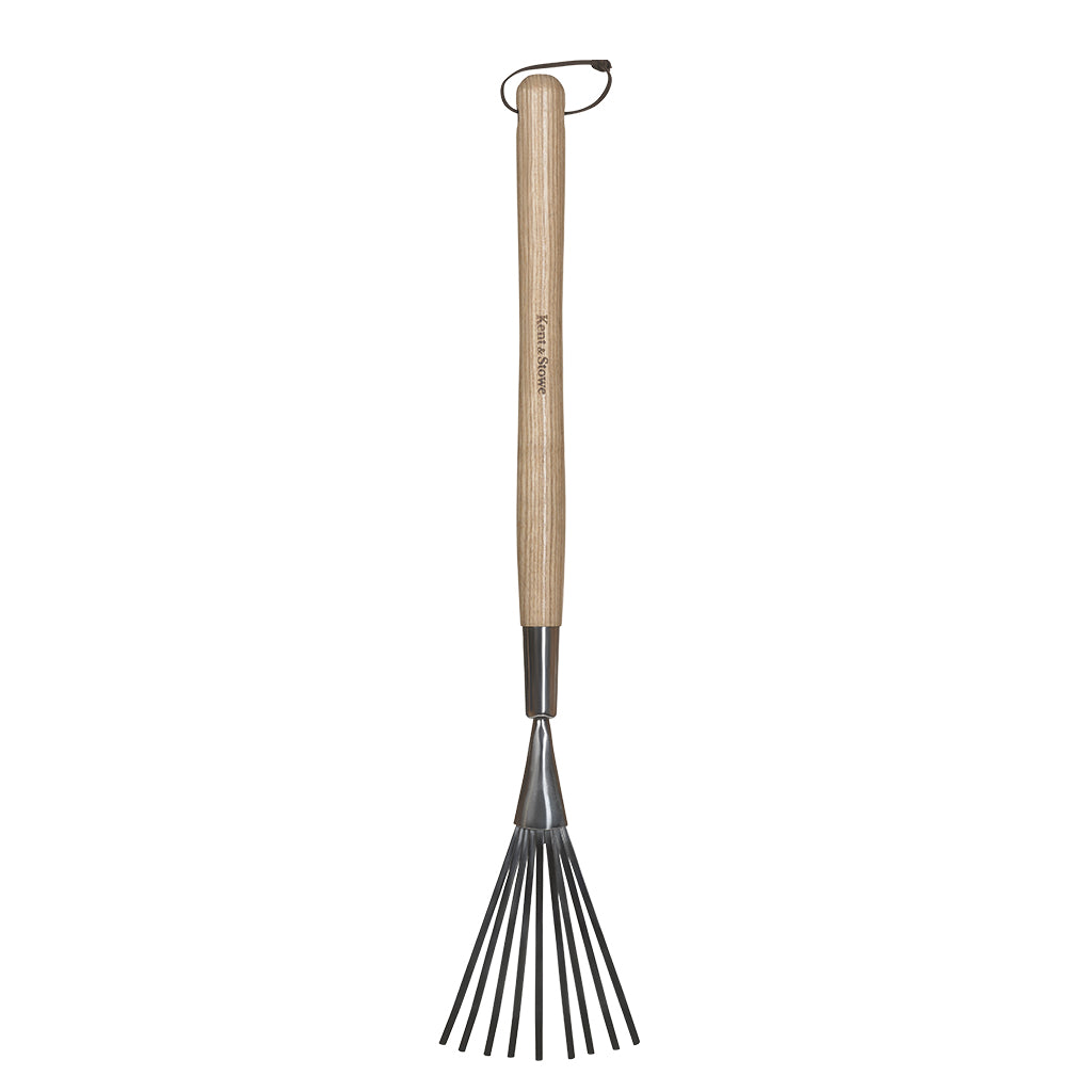 Kent & Stowe Stainless Steel Border Hand Shrub Rake