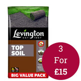 Levington Top Soil Peat Free 30L