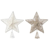 Treetopper iron glitter 25cm 2col ass
