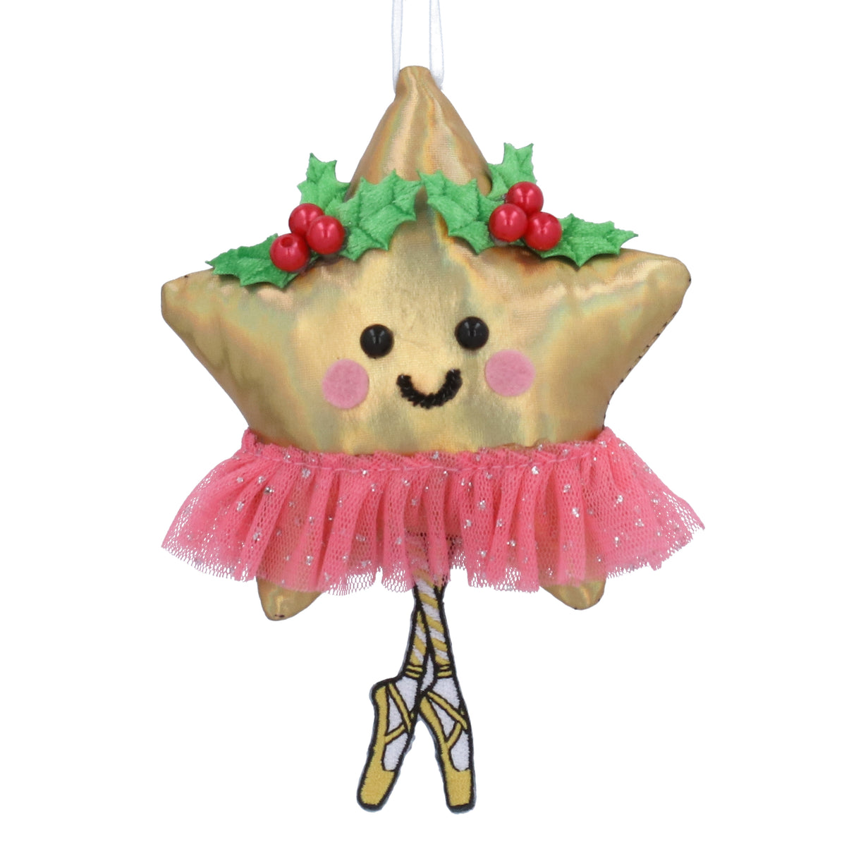 Fabric Smiling Star in Tutu Dec