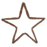 Twig Star Wreath, Large