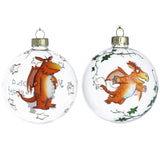 Clear Zog Glass Ball, 2as